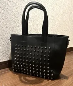 スタッズ トートバッグ