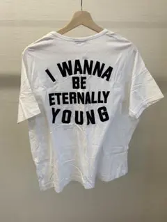 ZARA TRAFALUC バックプリント ホワイト Tシャツ