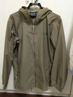 AIGLE フード付きカーキアウター M