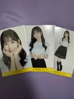 乃木坂46 生写真　一ノ瀬美空 久保史緒里卒業コンサートTシャツ　3種コンプ