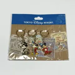 訳あり　3個セット　ミッキーマウス キーホルダー