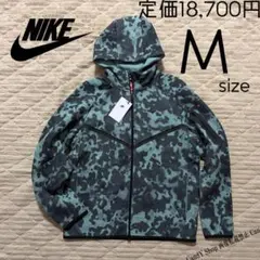 NIKE ナイキ テックフリース パーカー ジャケット 迷彩 カモ M