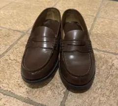 【美品】HARUTA ローファー 茶色 23.5cm EEハルタ 日本製 新学期