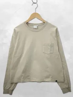 ノースフェイス NTW32047 L/S Heavy Cotton Tee M