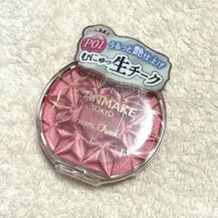 CANMAKE クリームチーク（パールタイプ） P01