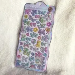 【正規品】バルーン ちゅるきらボンボンドロップシール