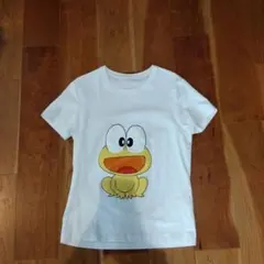 カエルキャラクターTシャツ Lサイズ ホワイト