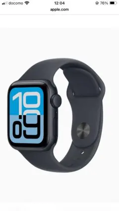 新品 Apple Watch SE3 40mm Midnight GPS