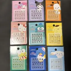 9枚❣️サンリオキャラクターズ ネイルシール 9種セット❣️のサムネイル