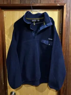 90s 80s usa製、Patagonia シンチラスナップt フリース