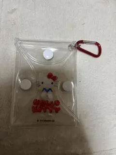 ハローキティ クリアポーチ カラビナ付き　VT