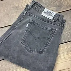 90s USA製 リーバイス シルバータブ 560 ブラックデニム W31