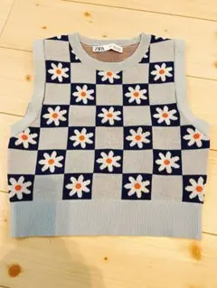 ☆お値下げしました☆ZARA フラワーベスト