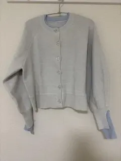 本日限定価格！LE CERCLE par rope'ラメレイヤードカーディガン