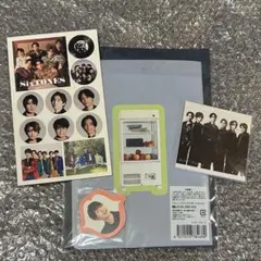 SixTONES 慣声の法則 メッセージカード メモ ステッカー