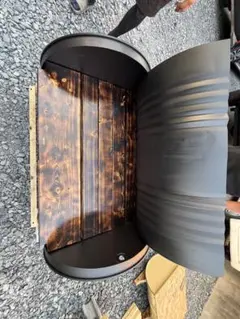 ドラム缶リメイクテーブルセット 三脚TYPE 2セット - メルカリ