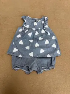 carter's ハート柄 12ヶ月用 セットアップ