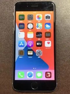 iPhone 6s 32GB SIMロック解除84%液晶傷シミ
