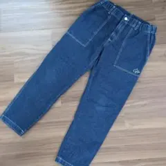 LOGOSDAYS　デニムパンツ ウエストゴム　Мサイズ　しまむらのサムネイル