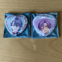 【即購入可】にじさんじ ハート缶バッジ ジュンブラ 小柳ロウ 榊ネス