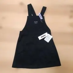 E*t様 PIAMON ブラック ジャンバースカート 110cm