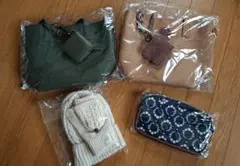 未開封サマンサモスモス秋冬ノベルティ計4点セット