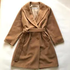未使用級✨マックスマーラ ベルテッド マニュエラコートクチート
