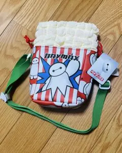【未使用】可愛い ベイマックス ポップコーン ショルダー