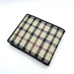 美品　ダックス　二つ折り財布　チェック　 管理番号【a35】のサムネイル