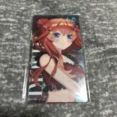 五等分の花嫁　ひこくじ　summer party クリアカード2枚入り　中野五月