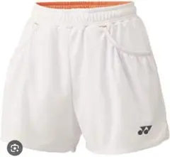 YONEX ショートパンツ ホワイト ウィメンズショートパンツ ハーフパンツ　M