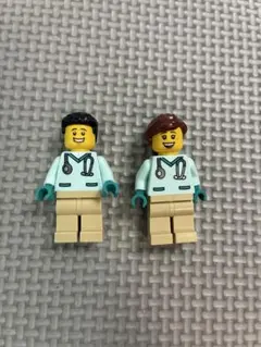 レゴ LEGO ミニフィグ 医師 2体セット
