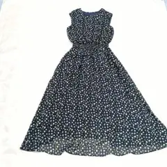 NATURAL BEAUTY BASIC 花柄ノースリーブワンピース