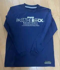 PASS THE ROCK ロングスリーブシャツ ネイビー