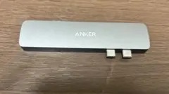 ANKER USBハブ シルバー