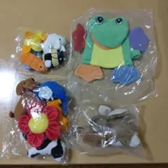 カラフルな動物と花の知育玩具セットディズニー英語システムプレイアロングおもちゃ