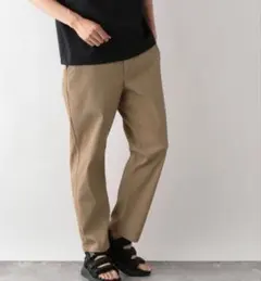 コーデュロイライクイージーパンツ　グローバルワーク　Lサイズ