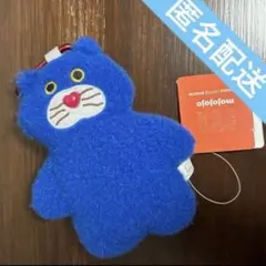 【新品】mojojojo カラビナ付き ぬいぐるみポーチ（ねこ）