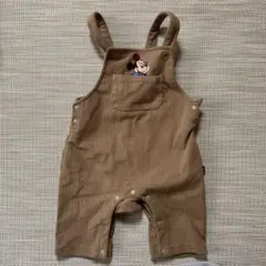 BABYDOLLミッキーマウス コーデュロイオーバーオール