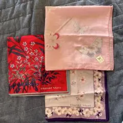 モリハナエ　ハンカチ3枚セット