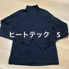 UNIQLO ユニクロ ヒートテック モックネック 長袖 ブラック S