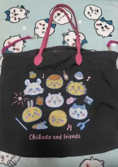 ちいかわ　刺繍　トートバッグ