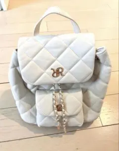 Kerry キルティングリュック ライトブルー ノベルティ 白色 | Mercari