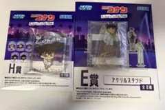 セガラッキーくじ　名探偵コナン　アクリルブロック、アクリルスタンド　江戸川コナン