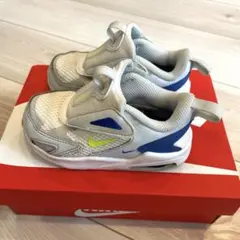 Nike スニーカー ホワイト/ブルー/イエロー