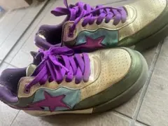 希少カラー 箱付きA Bathing Ape Bapesta ベイプスタのサムネイル