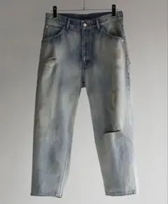 アンセルム　26ss クラッシュデニムパンツサイズ1/ムン アンセルム 26ss クラッシュデニムパンツサイズ1/ムン様専用 - メルカリ