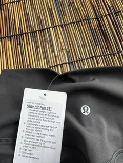 LululemonAlign HR Pant 25" 黒