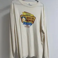 WEGO DONUTS BOWYA 長袖Tシャツ M