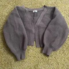 SNIDEL ブラウン カーディガン ワンサイズ